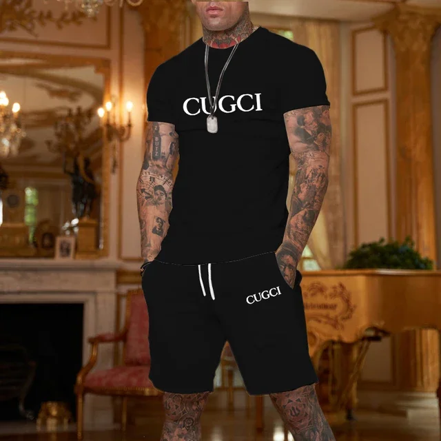 Summer 2025 Clothing Essentials - T-shirt estiva 2025, pantaloncini set sportivo
