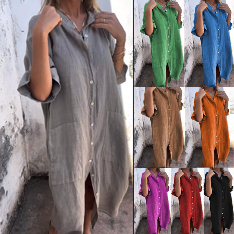Summer Clothing Old Money - Abito chemisier da donna 2026 stile