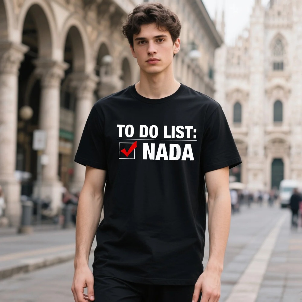 Summer Clothing List - TO DO LIST: NADA T-shirt con