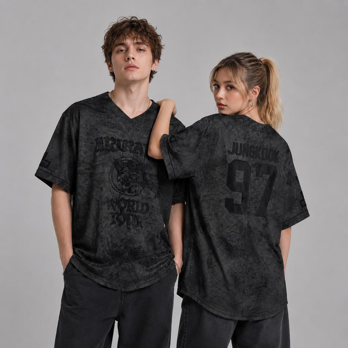 Summer Clothing Old Money - Maglietta da Baseball con Stampa BTS