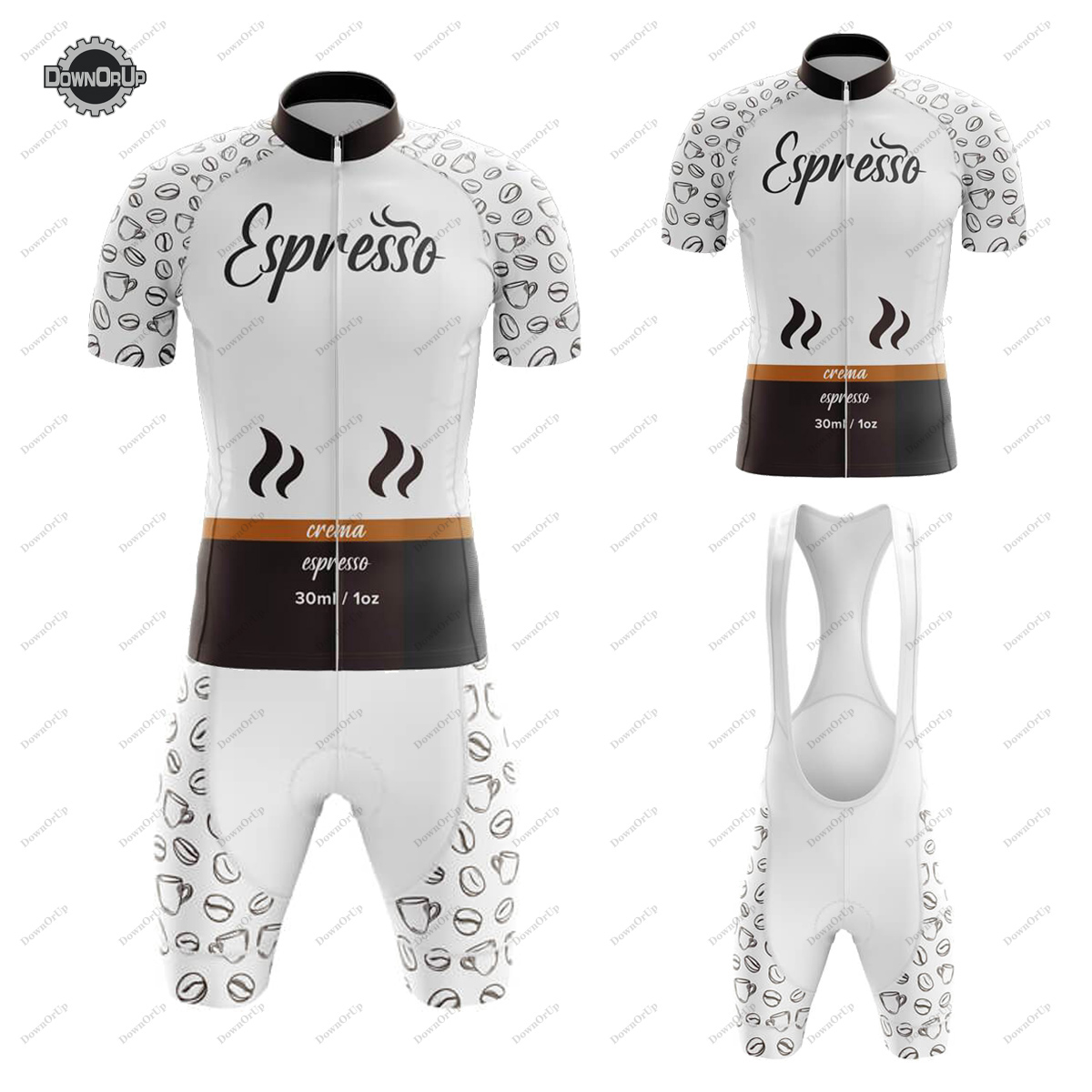 Summer Clothing List - Set Maglia Ciclismo Coffee List Espresso