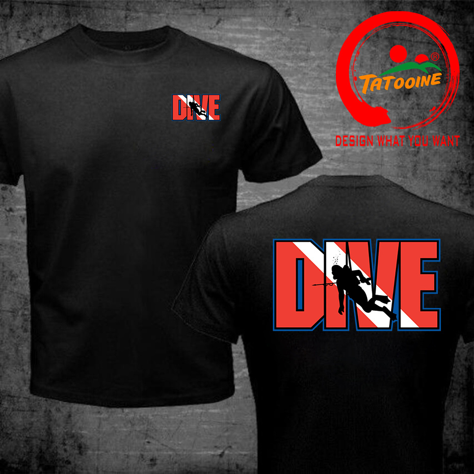 Summer Clothing Drive - Impressionante Scuba Drive T-Shirt uomo Streetwear
