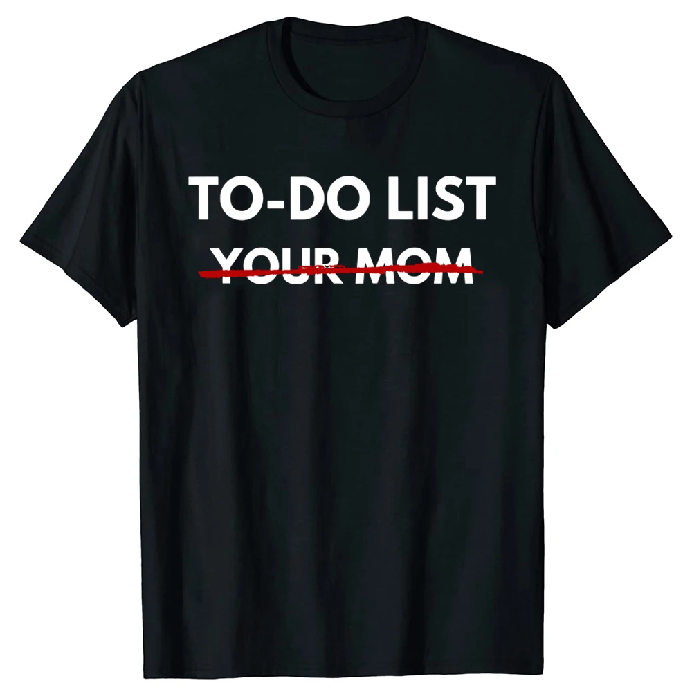 Summer Clothing List - Divertenti Magliette 'Do List Your Mom'