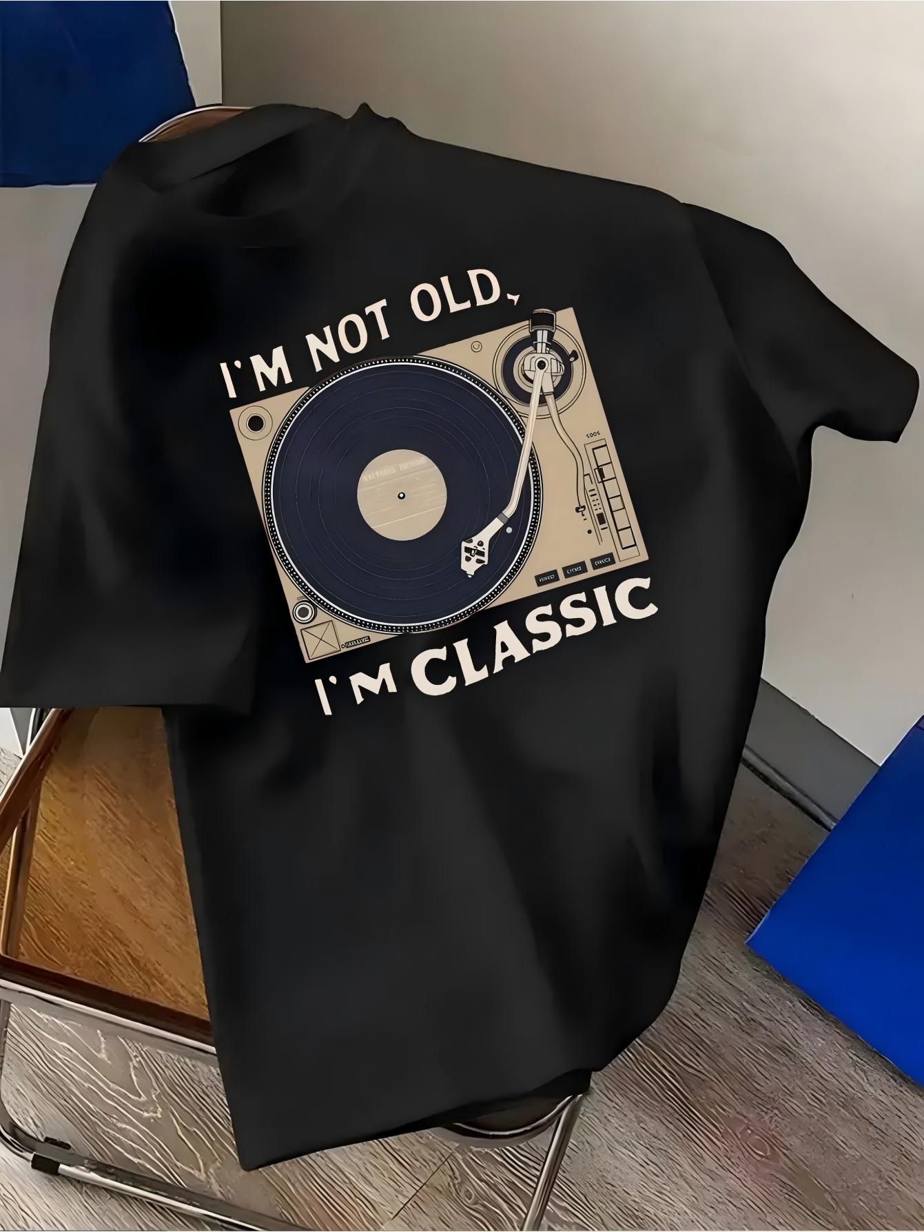 Summer Clothing Old Money - T-shirt Vintage Giradischi - Non Sono
