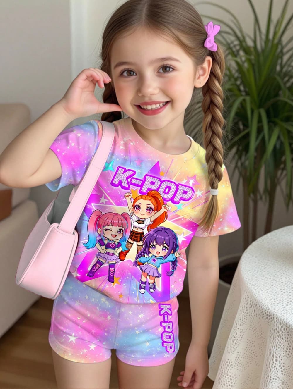 Summer Clothing List - Set T-Shirt e Pantaloncini con Grafica