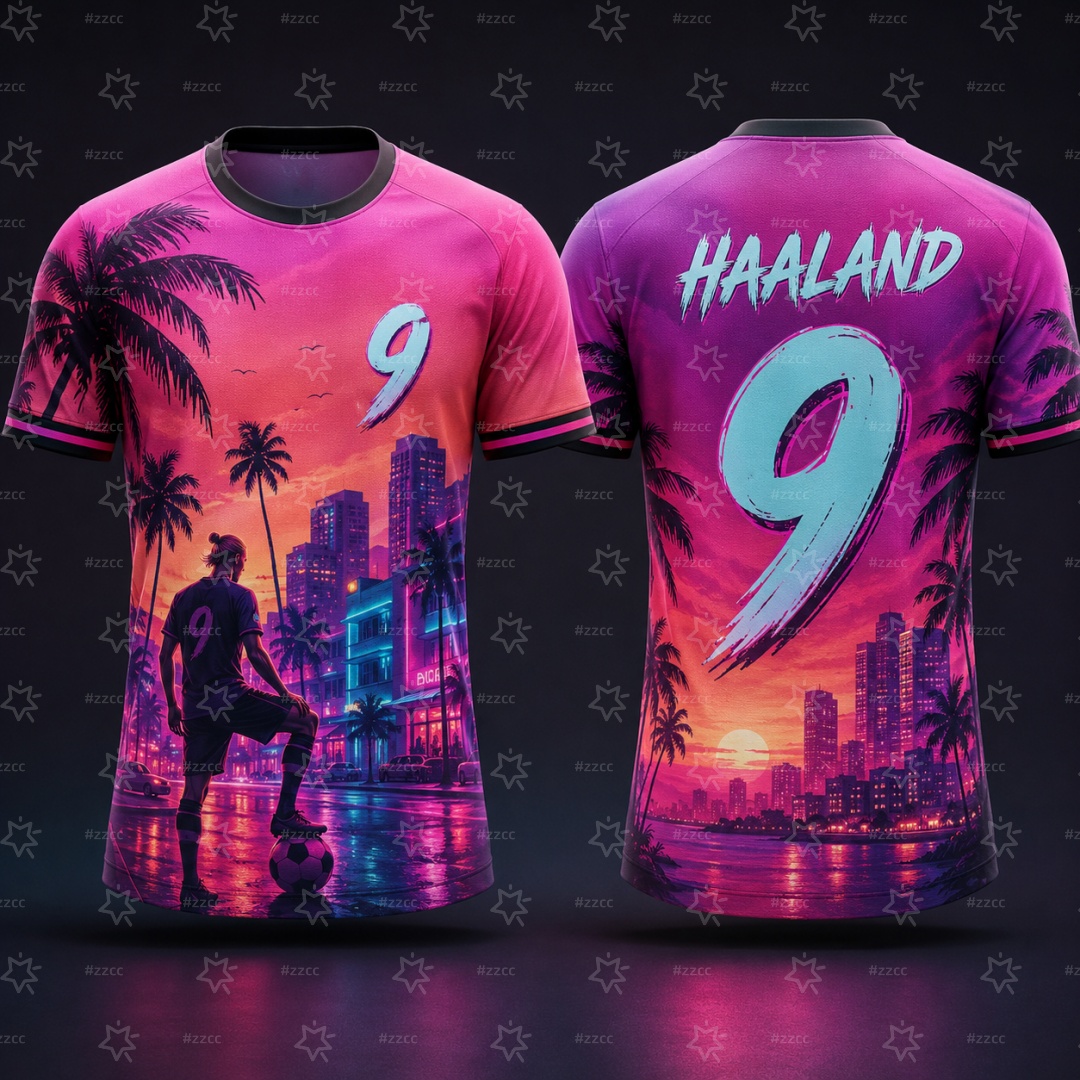Summer Clothing Drive - Maglia da calcio Haaland n.9 2026,