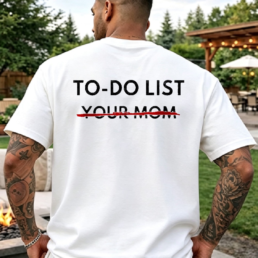 Summer Clothing List - Divertenti Magliette con Lista delle Cose
