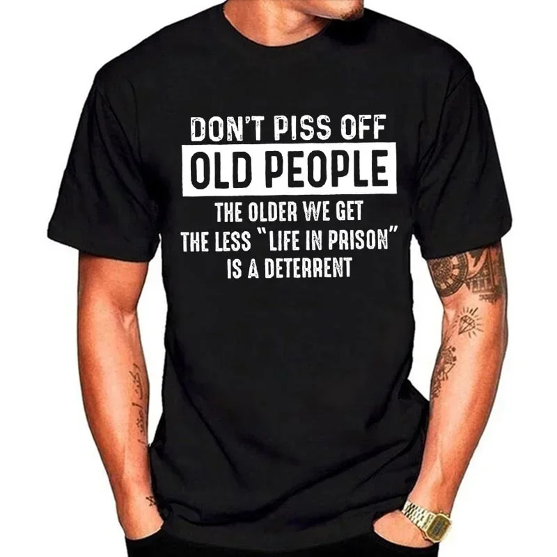 Summer Clothing Old Money - Non piscio di anziani T-shirt estiva