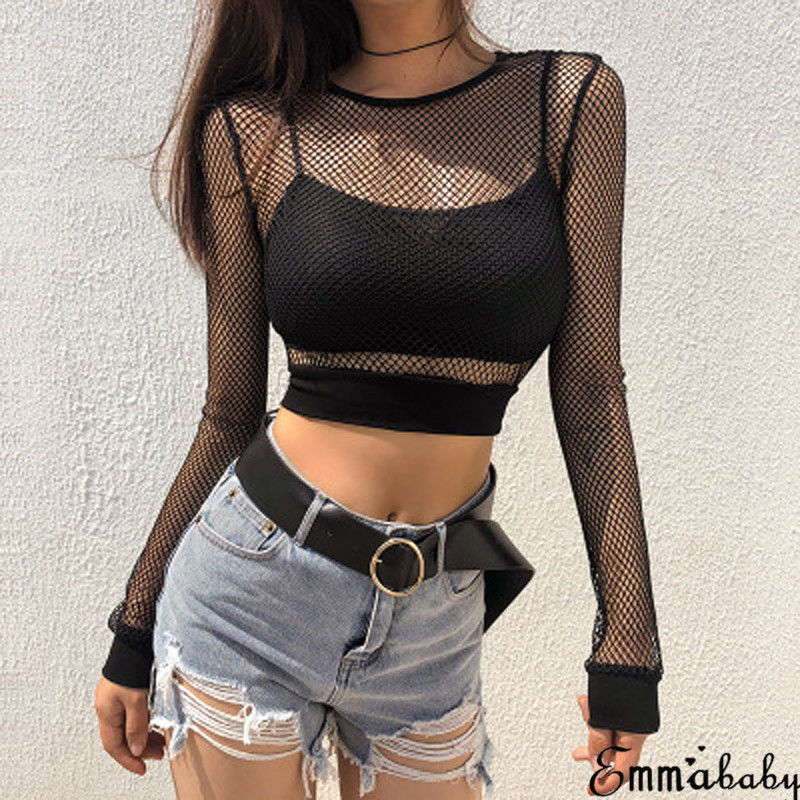 Summer Clothing Old Money - Top corto Skinny femminile in maglia
