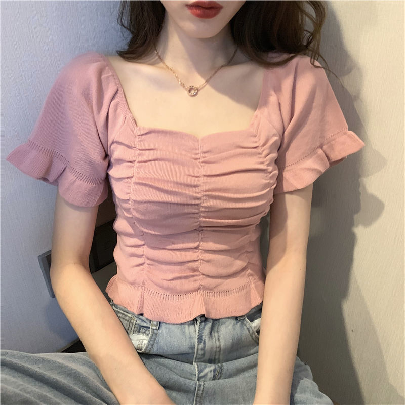 Summer Youth Clothing - Blusa Lavorata a Maglia da Donna