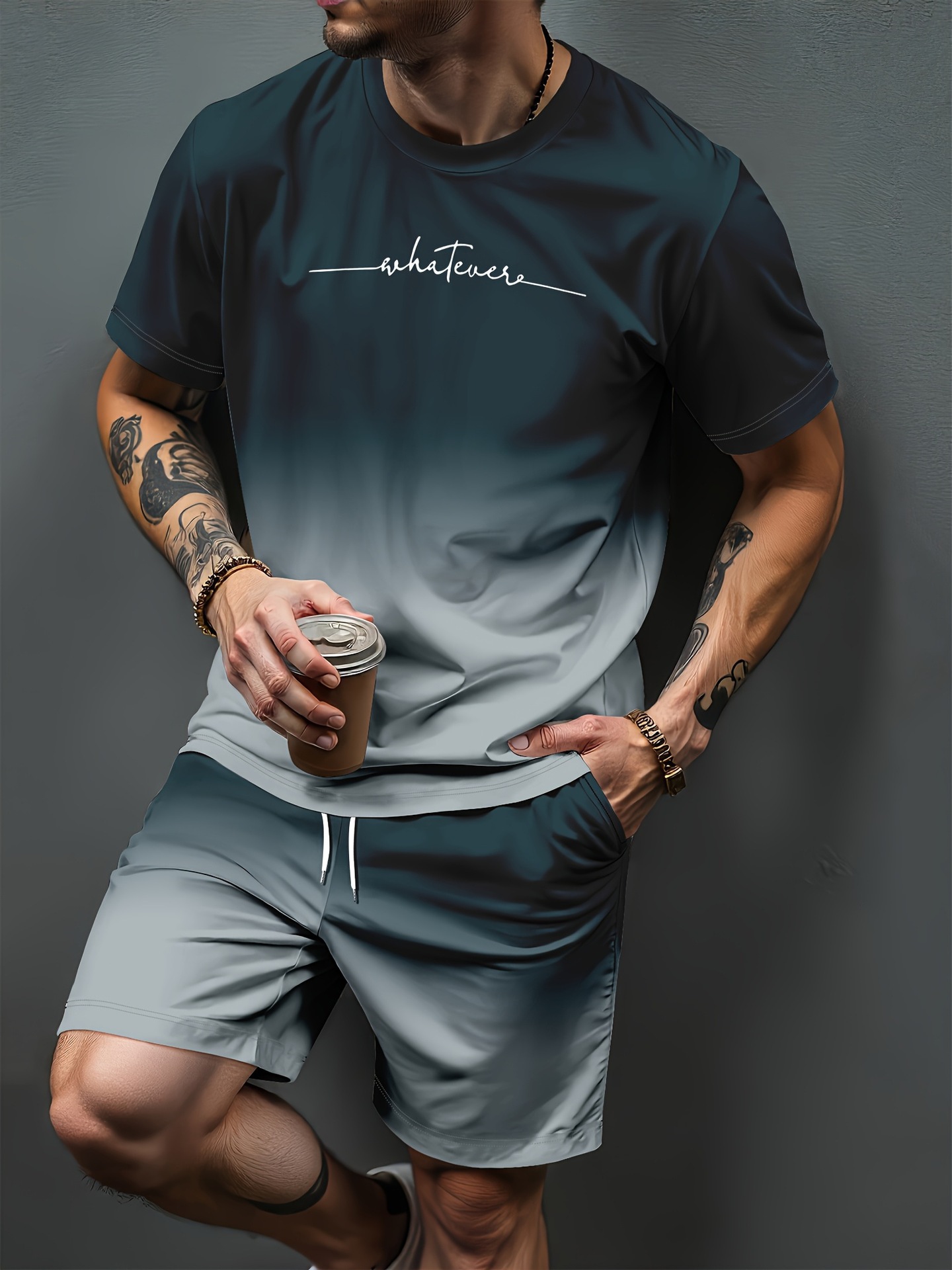 Tute Sportive con Stampa 3D a  - Summer Clothing Modest recensione e prezzo