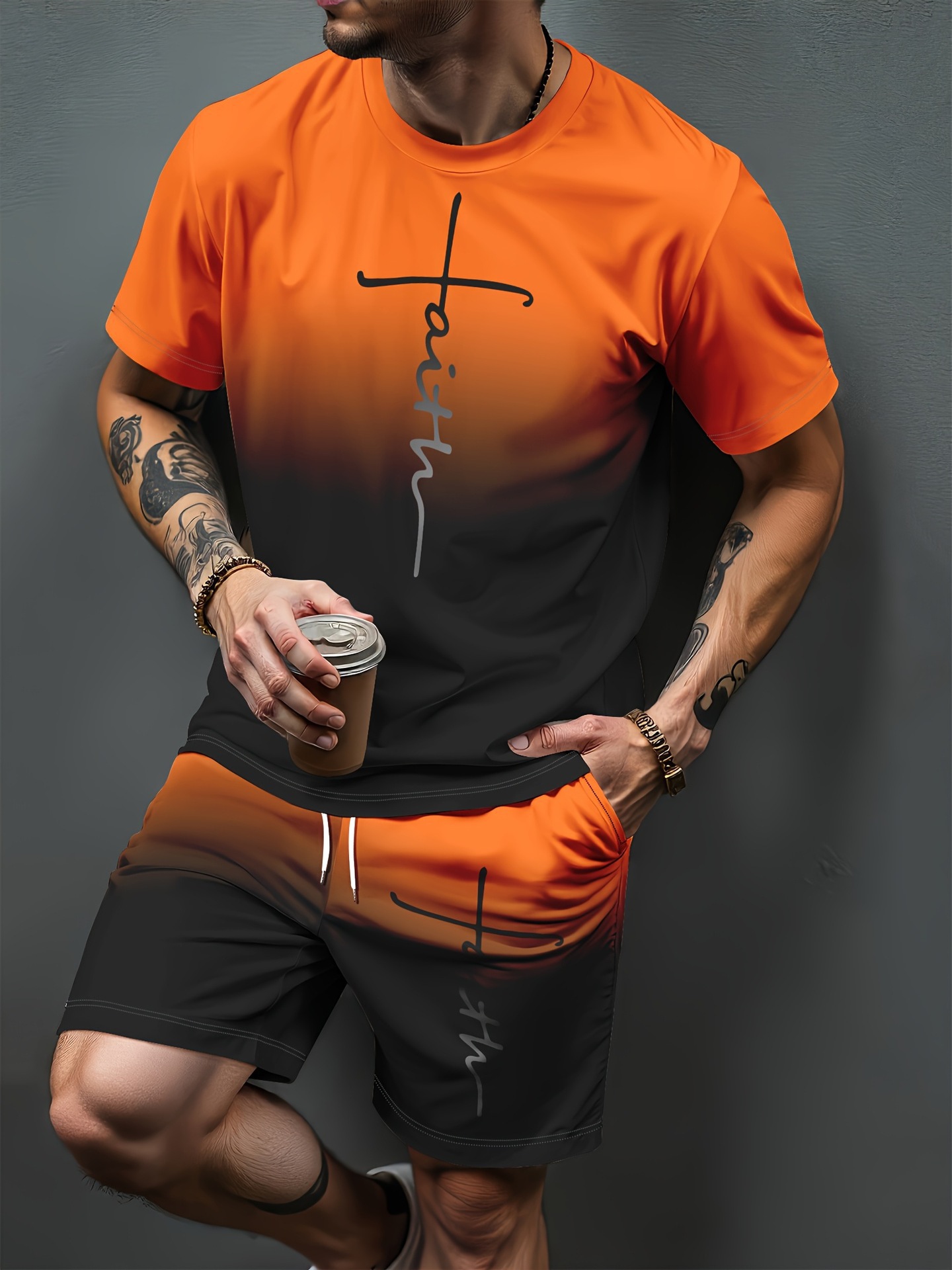 Tute Sportive con Stampa 3D a  - Summer Clothing Modest recensione e prezzo