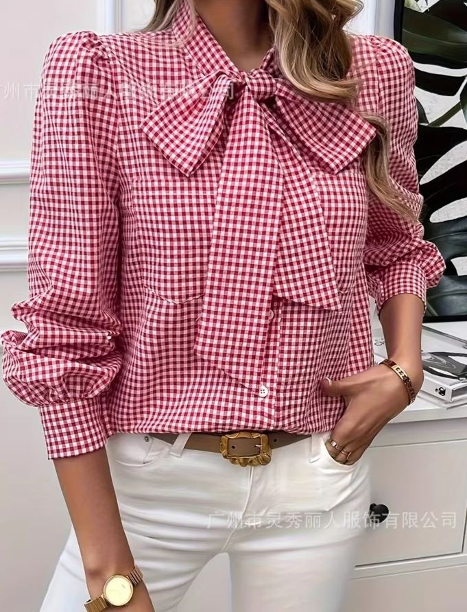 Camicia da donna con stampa sc - Tie Front Shirt recensione e prezzo