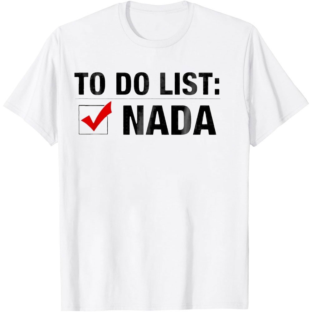TO DO LIST: NADA T-shirt con s - Summer Clothing List recensione e prezzo