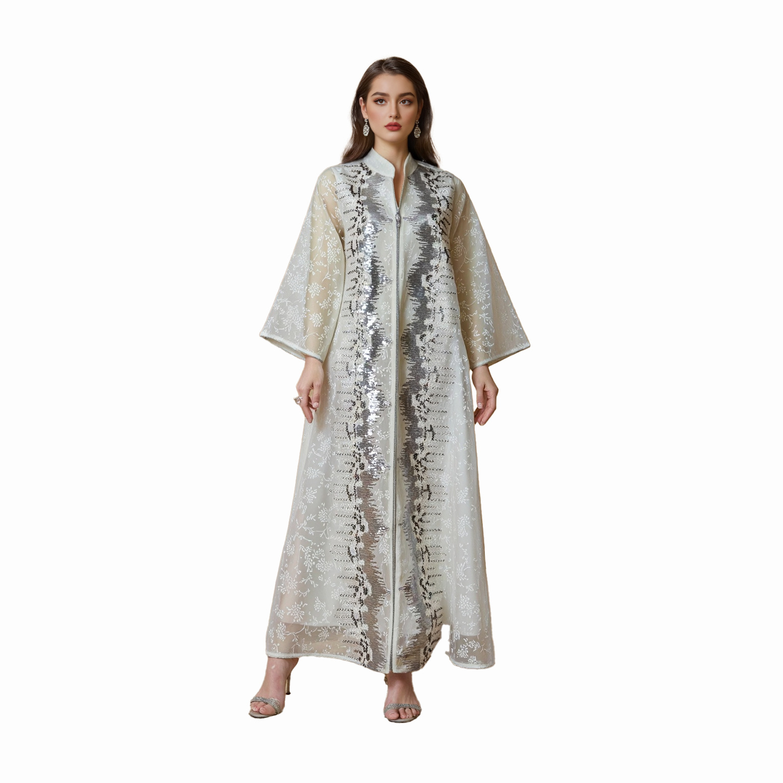 Elegante abito lungo in rete t - Summer Clothing Affordable recensione e prezzo