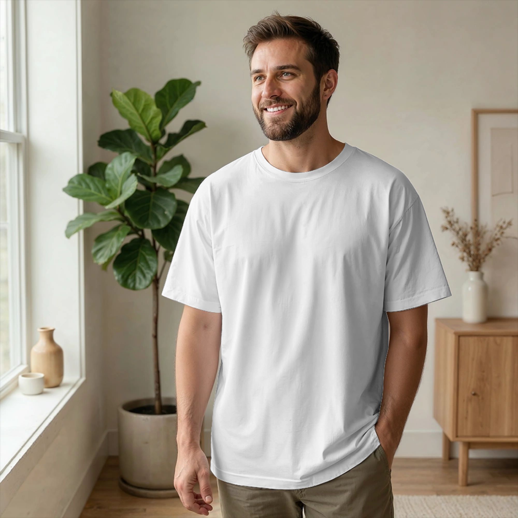 T-shirt da uomo in cotone con  - Summer Clothing Drive recensione e prezzo