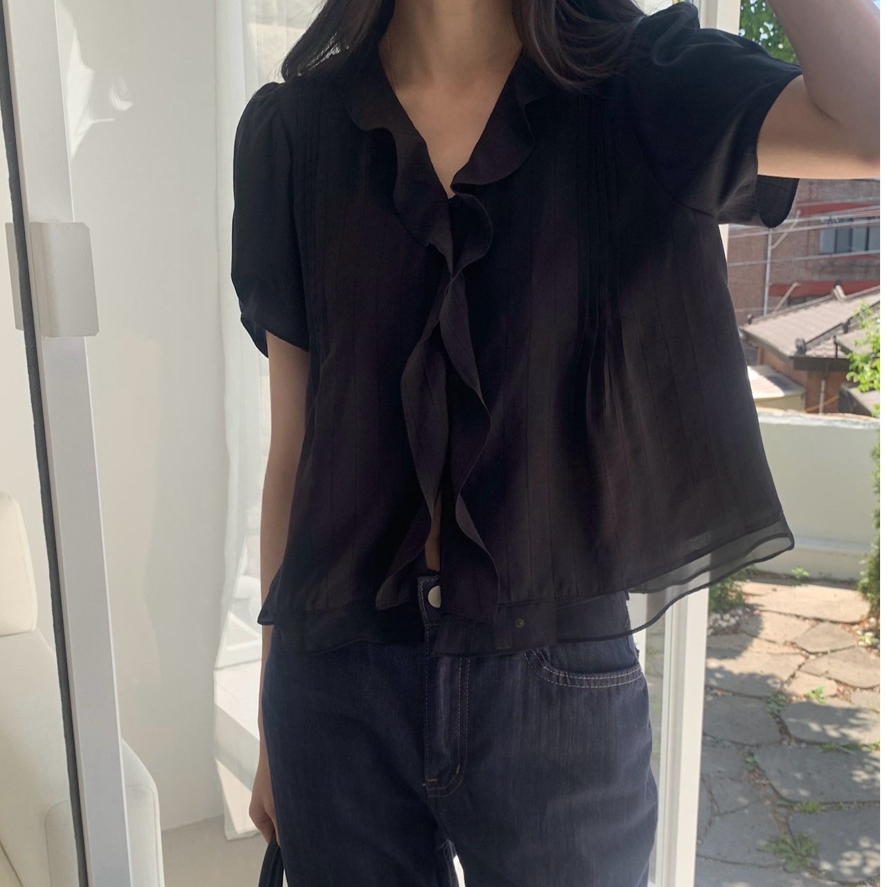 Camicetta a maniche corte in s - Summer Clothing Old Money recensione e prezzo