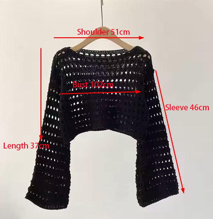 Top in maglia all'uncinetto a  - Summer Clothing Outfits recensione e prezzo