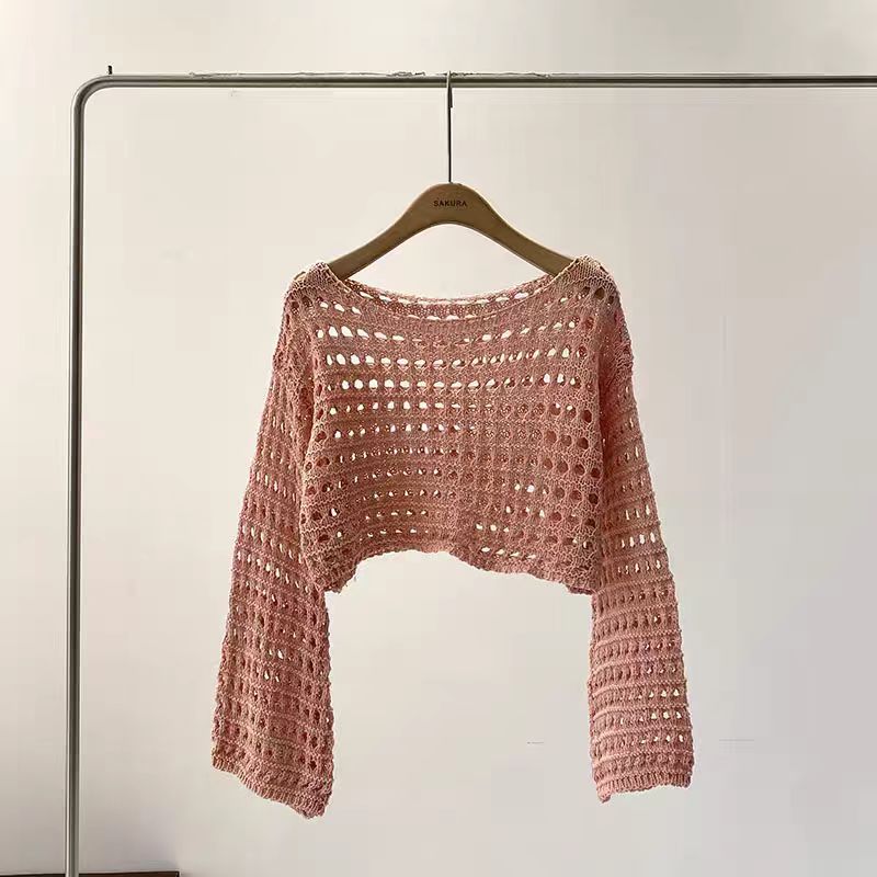 Top in maglia all'uncinetto a  - Summer Clothing Outfits recensione e prezzo