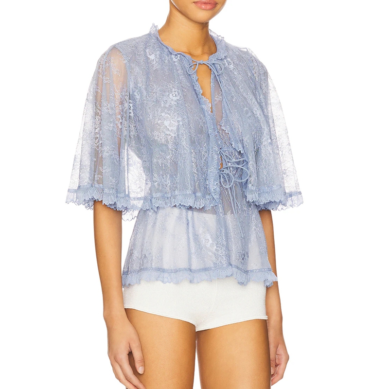 Camicetta Y2K da donna elegant - Tie Front Shirt recensione e prezzo