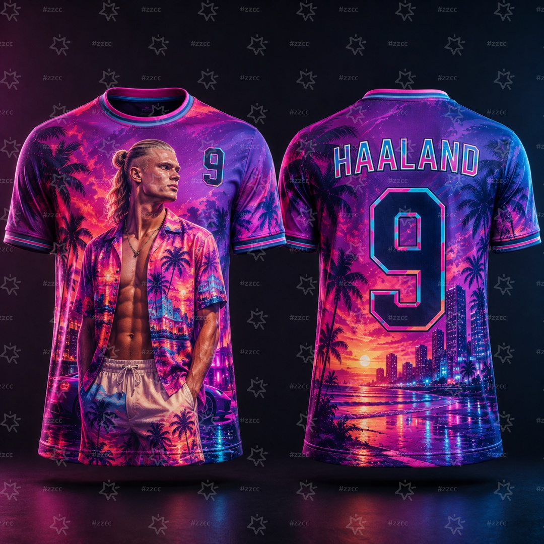 Maglia da calcio Haaland n.9 2 - Summer Clothing Drive recensione e prezzo