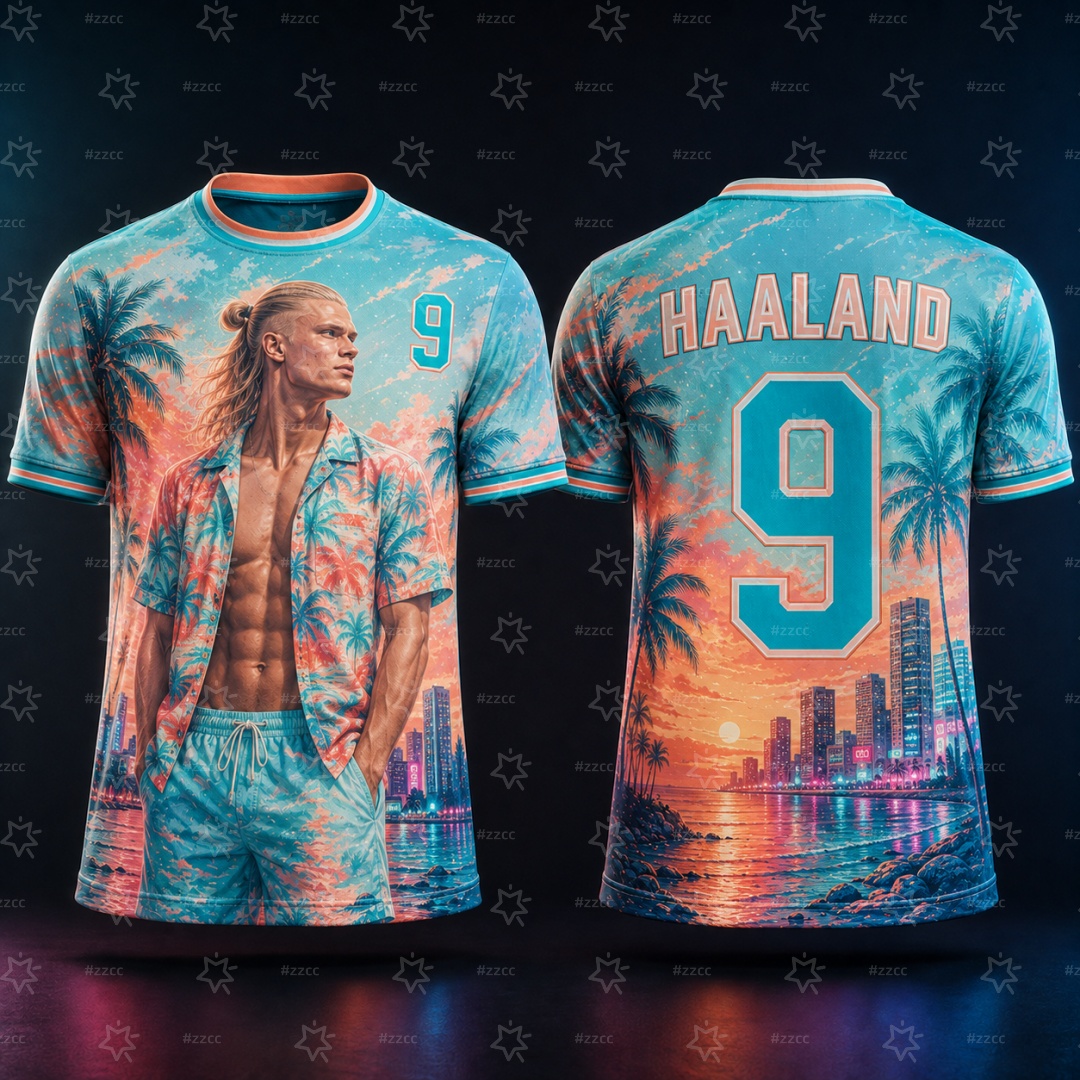 Maglia da calcio Haaland n.9 2 - Summer Clothing Drive recensione e prezzo