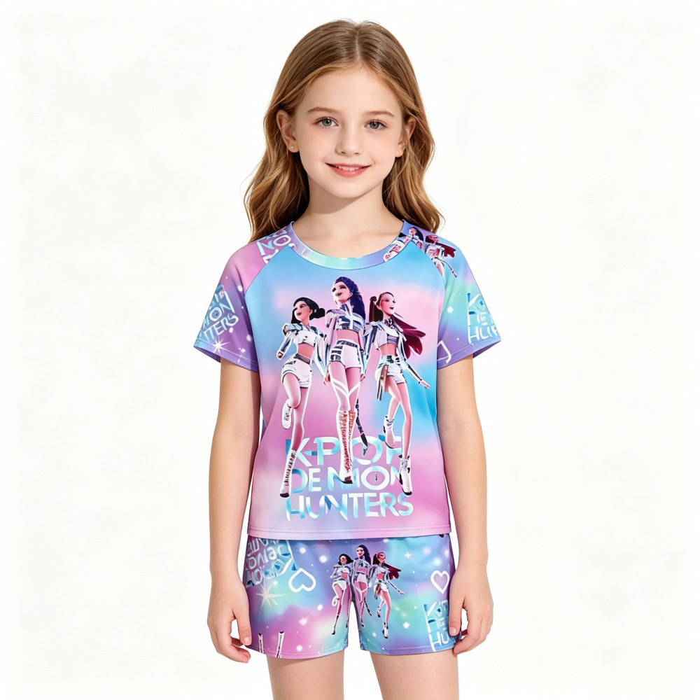 Nuovo Set Pigiama per Bambini  - Summer Clothing For Teen Girls recensione e prezzo