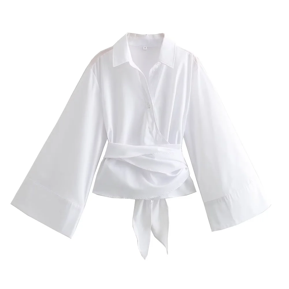 New Women's Fashion Casual Pol - Tie Front Shirt recensione e prezzo