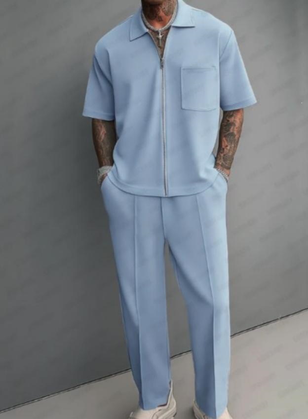Completo da Uomo 2 Pezzi: Polo - Summer Clothing Outfits recensione e prezzo