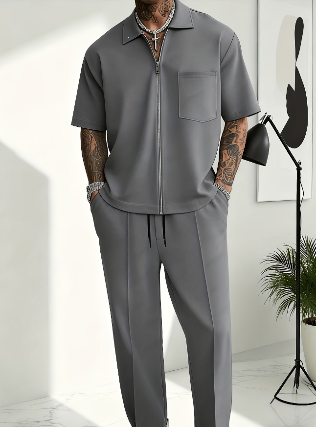 Completo da Uomo 2 Pezzi: Polo - Summer Clothing Outfits recensione e prezzo