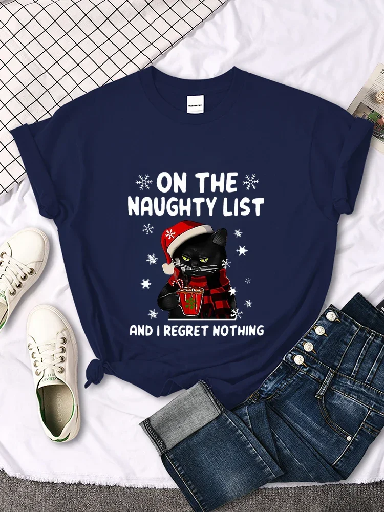 NATALE T-shirt femminili SANTA - Summer Clothing List recensione e prezzo